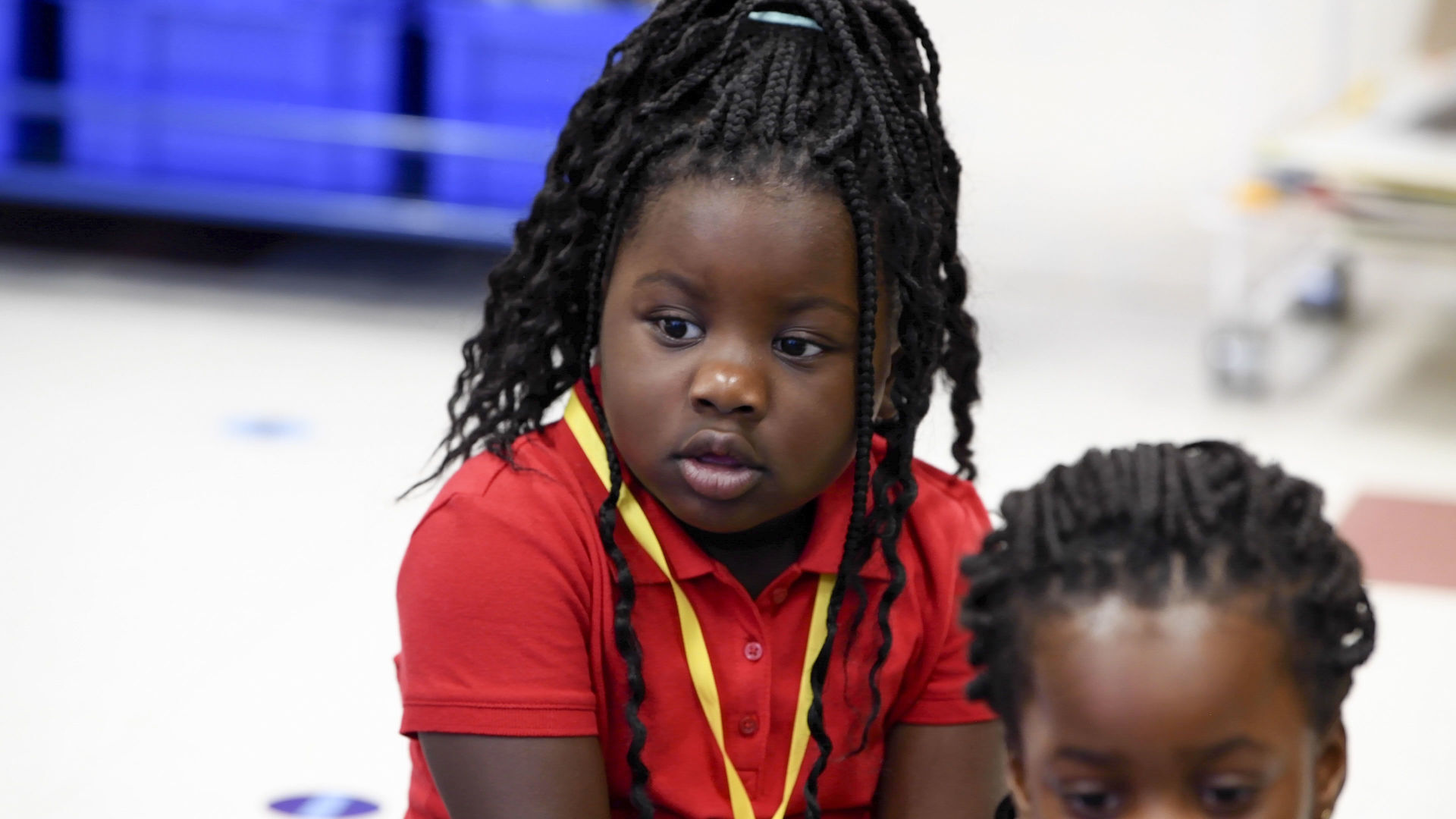 Frank and Wilson elementary 4K first day
